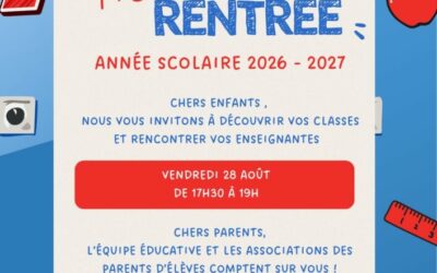Pré-rentrée