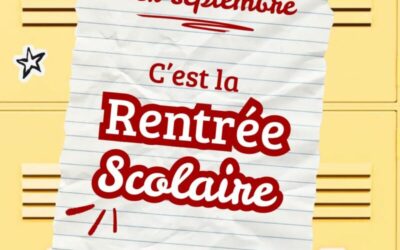 Rentrée 2026-2027