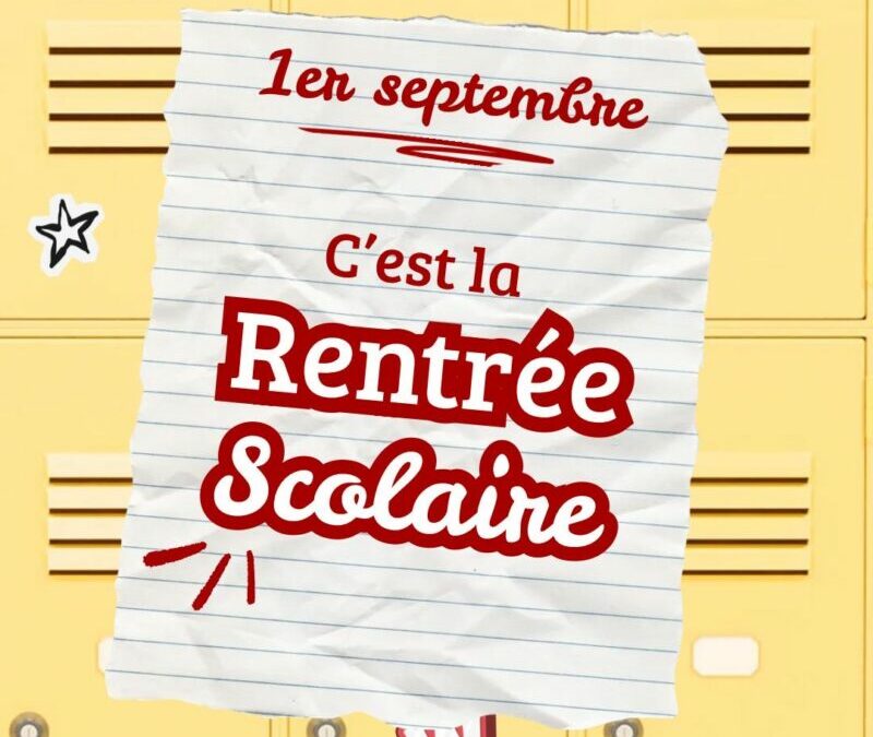 Rentrée 2026-2027
