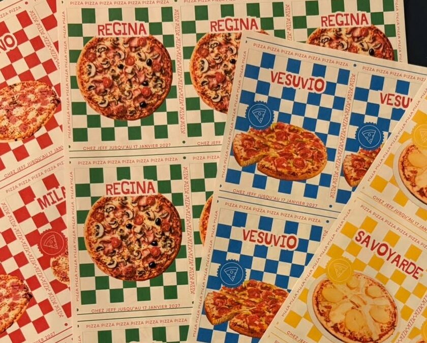 Vente de pizzas-burger